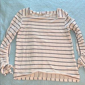 Anthropologie striped top Small